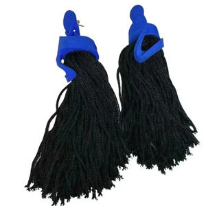 New Blue tassel earrings piemer stud dangle earrings women’s jewelry